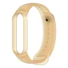 Silicone strap for Xiaomi Mi Band 5 / 6 wristband strap - gold Фото num