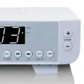 Lenco radio ar LED apgaismojumu un taimeri, balts Foto 6