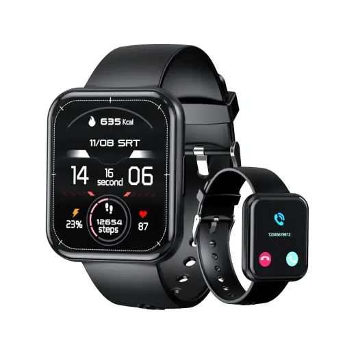 Choetech WT001 smartwatch with IP67 call answering function - black Foto 1