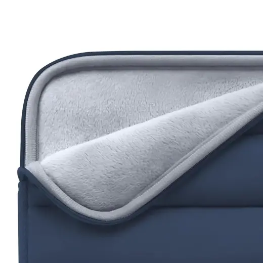 Tech-Protett Fluffy Laptop Bag 15-16 - Navy Blue Photo