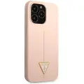Guess Silicone Line Triangle Case for iPhone 13 Pro Max Pink — Foto 4