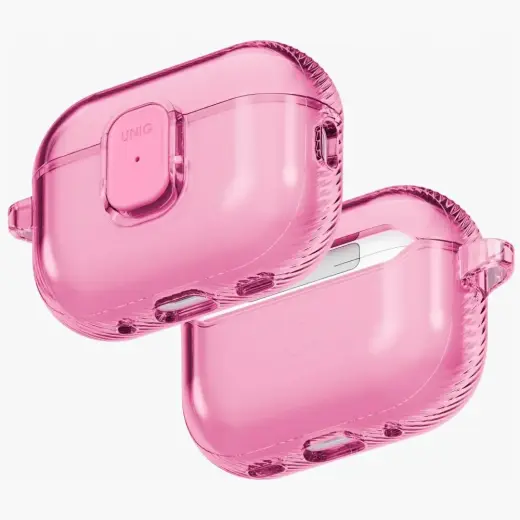 Case UNIQ Glase Pro for AirPods Pro 3     Lock Case pink