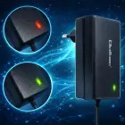 Qoltec Automatic charger for AGM GEL STD batteries | 12V charger | 2A | 24W | 5.5x2.1 | 1.8m cable Photo