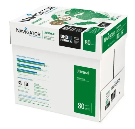 Papīrs NAVIGATOR UNIVERSAL A4 80g/m2, 500 loksnes/iepakojumā Фото num