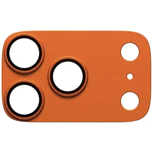 Tempered glass for lens PanzerGlass Fender Camera Protector for iPhone 17 Pro orange Foto 3