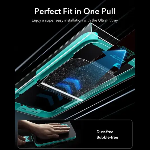 SZKŁO HARTOWANE ESR ULTRAFIT ARMORITE TEMPERED GLASS 2-PACK GALAXY S26 ULTRA CLEAR Foto 4