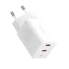 Baseus GaN5 Pro 40W 2xUSB-C Wall Charger - White Foto 5