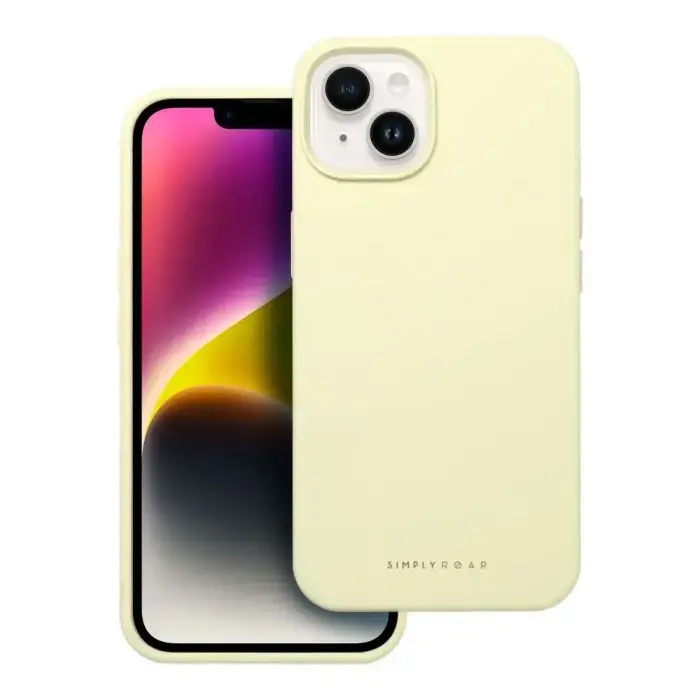ROAR CLOUD SKIN maciņš telefonam iPhone 14 dzeltens