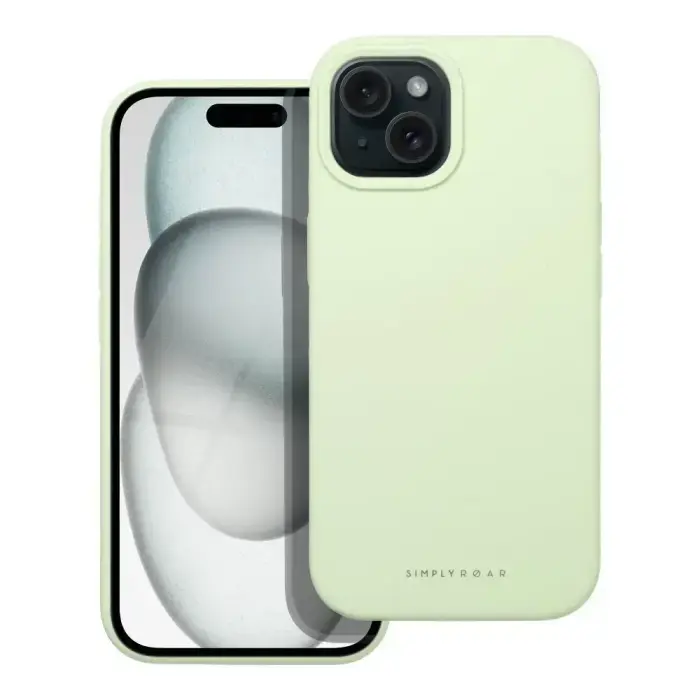 ROAR CLOUD SKIN maciņš telefonam iPhone 15 zaļš