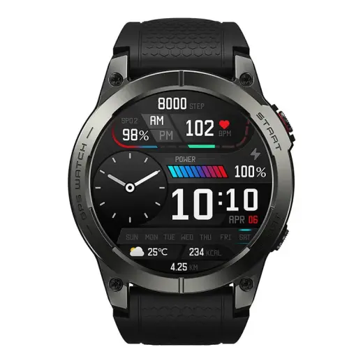 Smartwatch Zeblaze Stratos 3 (Black) Фото num