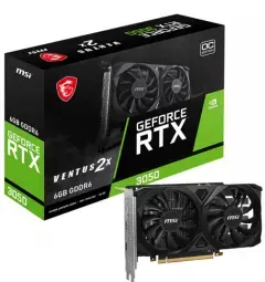 Videokarte MSI Geforce RTX 3050 VENTUS 2X GDDR6 6GB OC Фото num