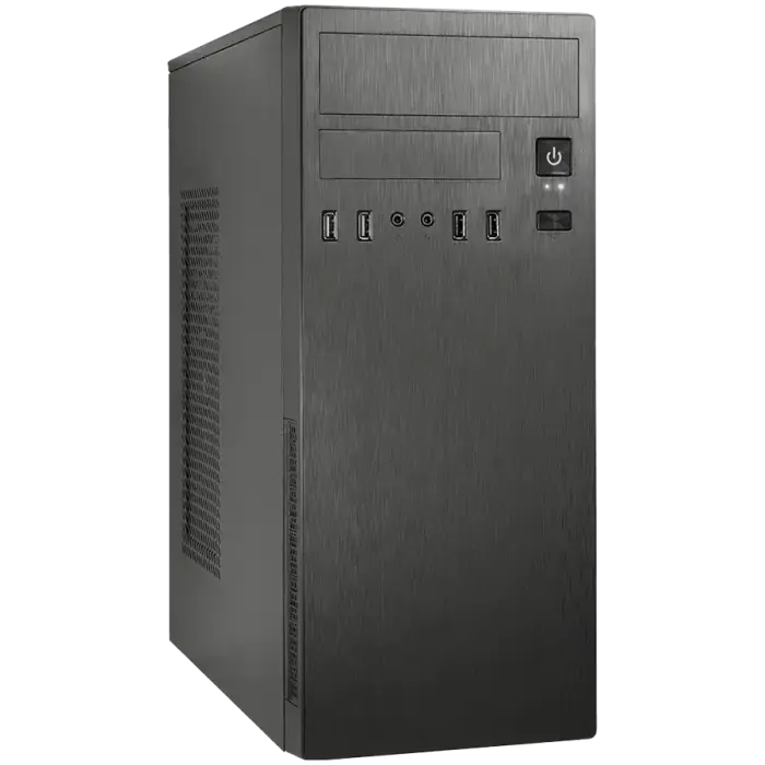 Chassis INTER-TECH IT-2812 Business, 2x USB 3.0, 2x USB 2.0, PSU optional