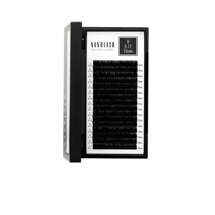 Nanolash - Volume Lashes Pestanas Postizas 012 D 10 Mm 1 U