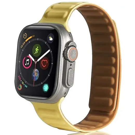 Beline pasek Apple Watch Magnetic 38|40|41mm żółty |yellow Фото num