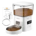 Rojeco 2L Automatic Pet Feeder Button Version (White) Photo