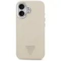 Guess Triangle Logo MagSafe Case for iPhone 17 Beige — Фото 3