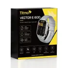 Smartwatch TITMO Vector E-500 (AMOLED, ECG, GPS, Safety mode, fall detection, bluetooth call) silver 0INT — Foto 10