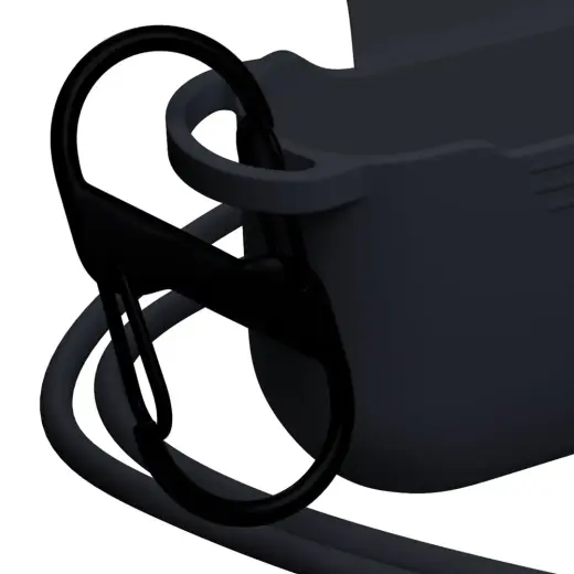 3mk Silicone AirPods Case for AirPods Pro 3 - Black Foto 12