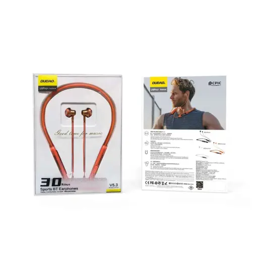 Dudao U5Pro+ Bluetooth 5.3 wireless headphones - orange Foto 5