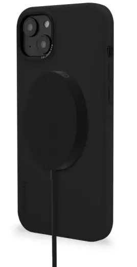 Decoded - Silicone Protective Case for iPhone 14 Plus Compatible with MagSafe (charcoal) Foto 2