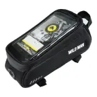 WILDMAN traveling bag for bicycle frame with zipper ES3 1L ( 4"- 7" ) black Photo