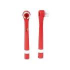 Set of 2 electric toothbrush heads Psi Patrol Marshall - red Foto 2