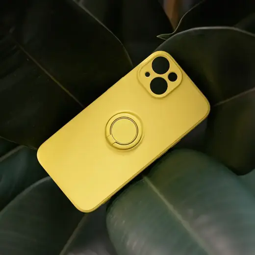 Finger Grip case for Xiaomi Redmi Note 13 Pro Plus 5G (global) yellow Фото num