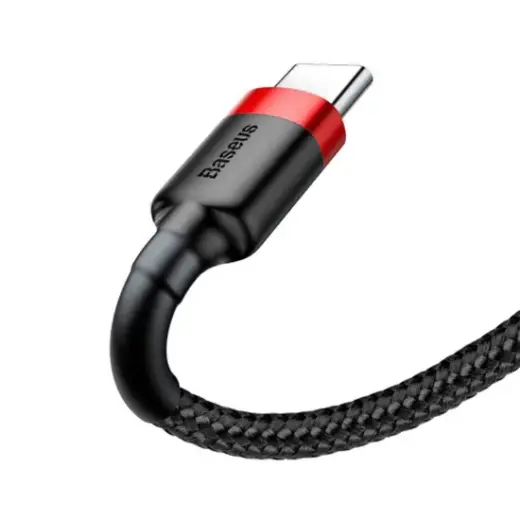 Baseus Cafule CATKLF-U91 USB-C charging cable 3A | PD | QC 3.0 | 300 cm black Photo