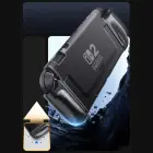 SUPCASE CRYSTAL CASE NINTENDO SWITCH 2 FROST BLACK Foto 4