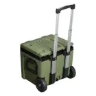 Aukstuma kaste ar riteņiem The Easy-Carry Outdoor Wheeled Cooler 47L tumši zaļa  Foto 7