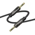 Borofone Cable AUX BL22 Dignity - jack 3,5mm to jack 3,5mm - 1 metre black Photo