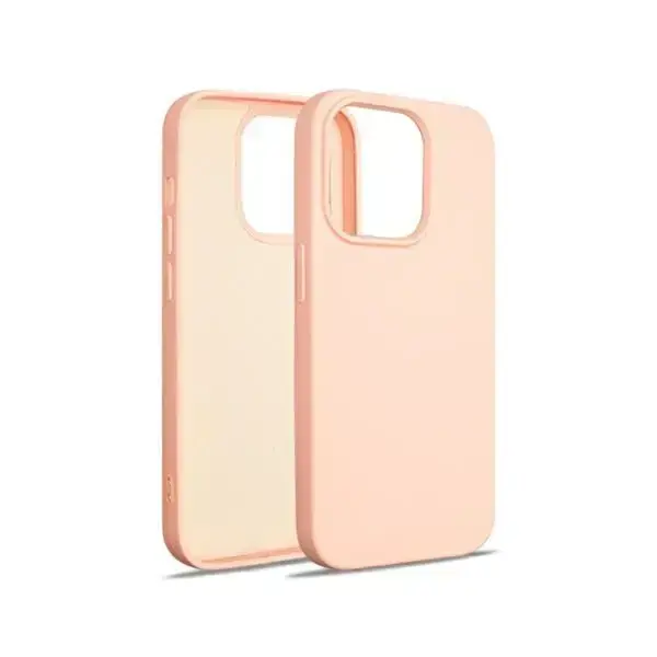Beline Silicone maciņš telefonam iPhone 14 Pro rozā