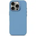 Decoded AntiMicrobial Silicone Backcover with MagSafe for iPhone 16 Pro - Blue Фото num