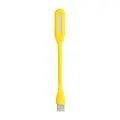 Mini LED Lamp Silicone USB Yellow Foto 2
