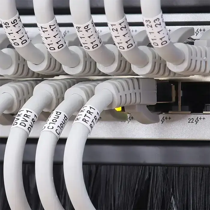 Qoltec Solid steel brush strip for 19" racks | 1U Foto 9