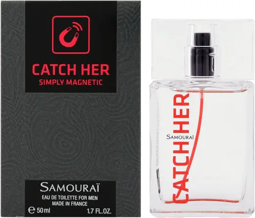 Samouraï, Catch Her, Eau De Toilette, For Men, 50 ml