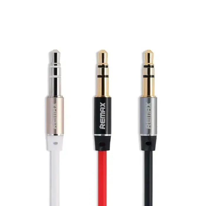 CABLE JACK-JACK 3,5mm 1M REMAX WHITE Photo