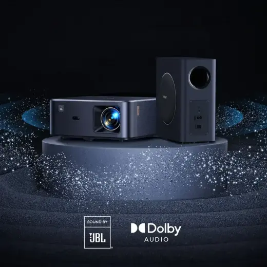 Yaber K2s Pro LCD FullHD 1080p Multimedia Projector with JBL Speakers and Subwoofer - Black Foto 8