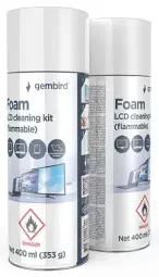 Tīrīšanas komplekts Gembird Foam LCD Cleaning Kit 400 ml Фото num