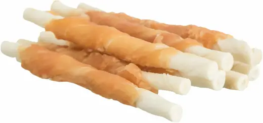 Treats for dogs : Trixie Chewing Rolls with Chicken 12cm, 6*70g Photo