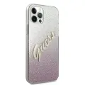 Guess GUHCP12MPCUGLSPI iPhone 12|12 Pro 6,1" różowy|pink hardcase Glitter Gradient Script — Foto 4