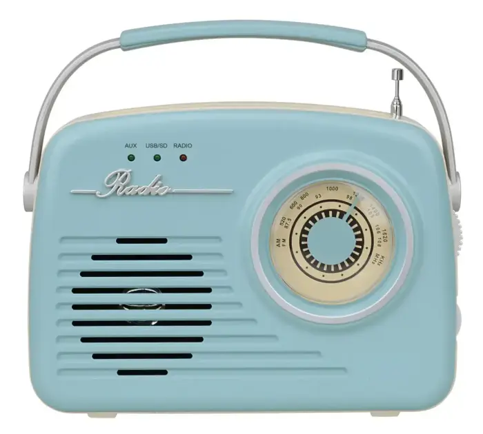 Setty Bluetooth speaker with radio Retro P350 blue