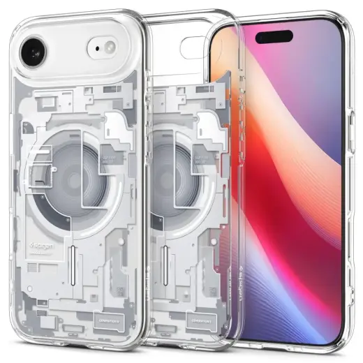 Spigen Ultra Hybrid maciņš ar MagSafe atbalstu telefonam Apple iPhone 17 balts Foto 1