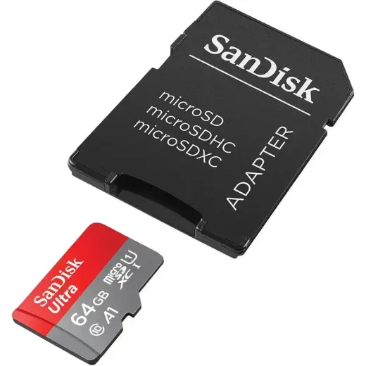 SanDisk memory card Ultra Android microSDXC 64GB 140MB/s A1 Cl.10 UHS-I + adapter Фото num
