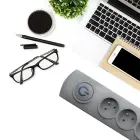 Qoltec Surge protector | 5 sockets | 3m | Grey — Фото 5