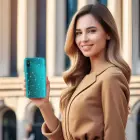Crystal Glitter Case do Xiaomi Redmi 9A Silver — Foto 4
