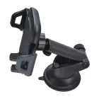Car phone holder Forcell F-Grip Carbon Bracket mounting arm windshield / dashboard black Photo