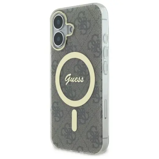 Guess GUHMP16SH4STW iPhone 16 6.1" brown hardcase IML 4G MagSafe Foto 2