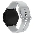 Silicone Strap TYS wristband for smartwatch, universal, 20mm, gray Photo
