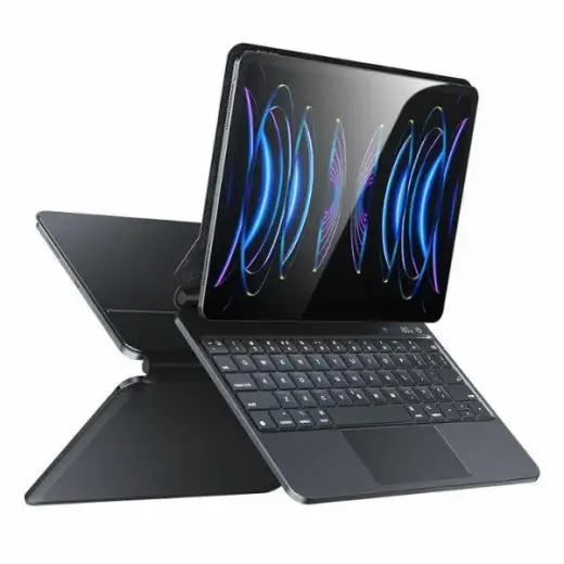 USAMS Etui ochronne z klawiaturą iPad Pro 12,9" czarny|black Miaoke Series IPP12MG01 (US-BH876) Foto 1